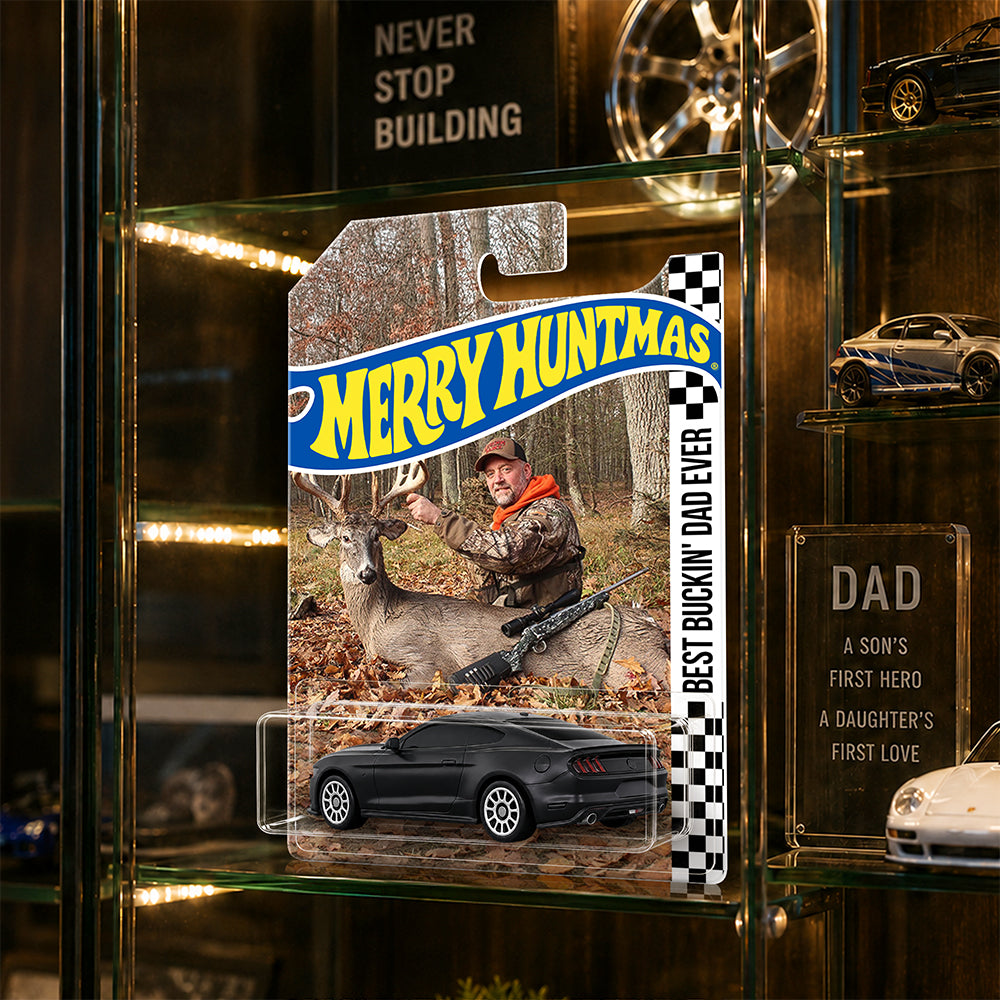 Custom Photo Merry Huntmas Wheels, Gift For Hunting Lovers HO82 903350