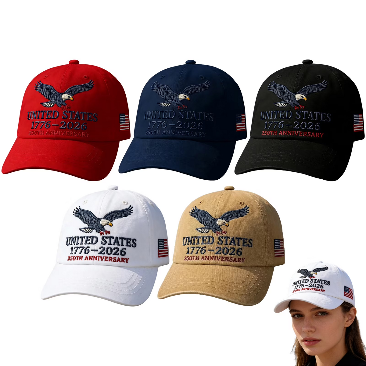 United States 1776 - 2026 250th Anniversary Cap TH10 170179