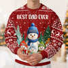 Custom Snowman Family Personalized Ugly Sweater Christmas Gift HA75 898430