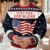 1776 - 2026 God Bless America 250 Ugly Sweater Christmas Gift HA75 897968
