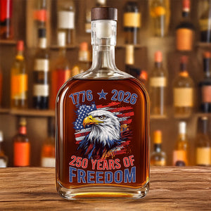 America Semiquincentennial 250 Years Of Freedom Whiskey Bottle CH07 896704