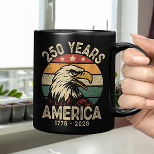 America 250 Years Black Mug TH10 894617
