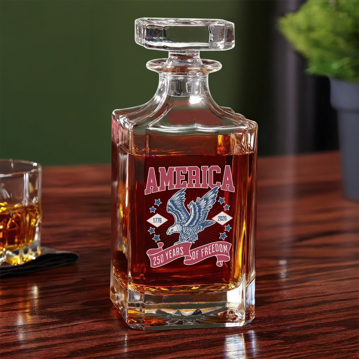 America 1776 - 2026 250 Years Of Freedom Decanter HA75 897026