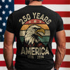 250 Years Of America Back Shirt TH10 894615
