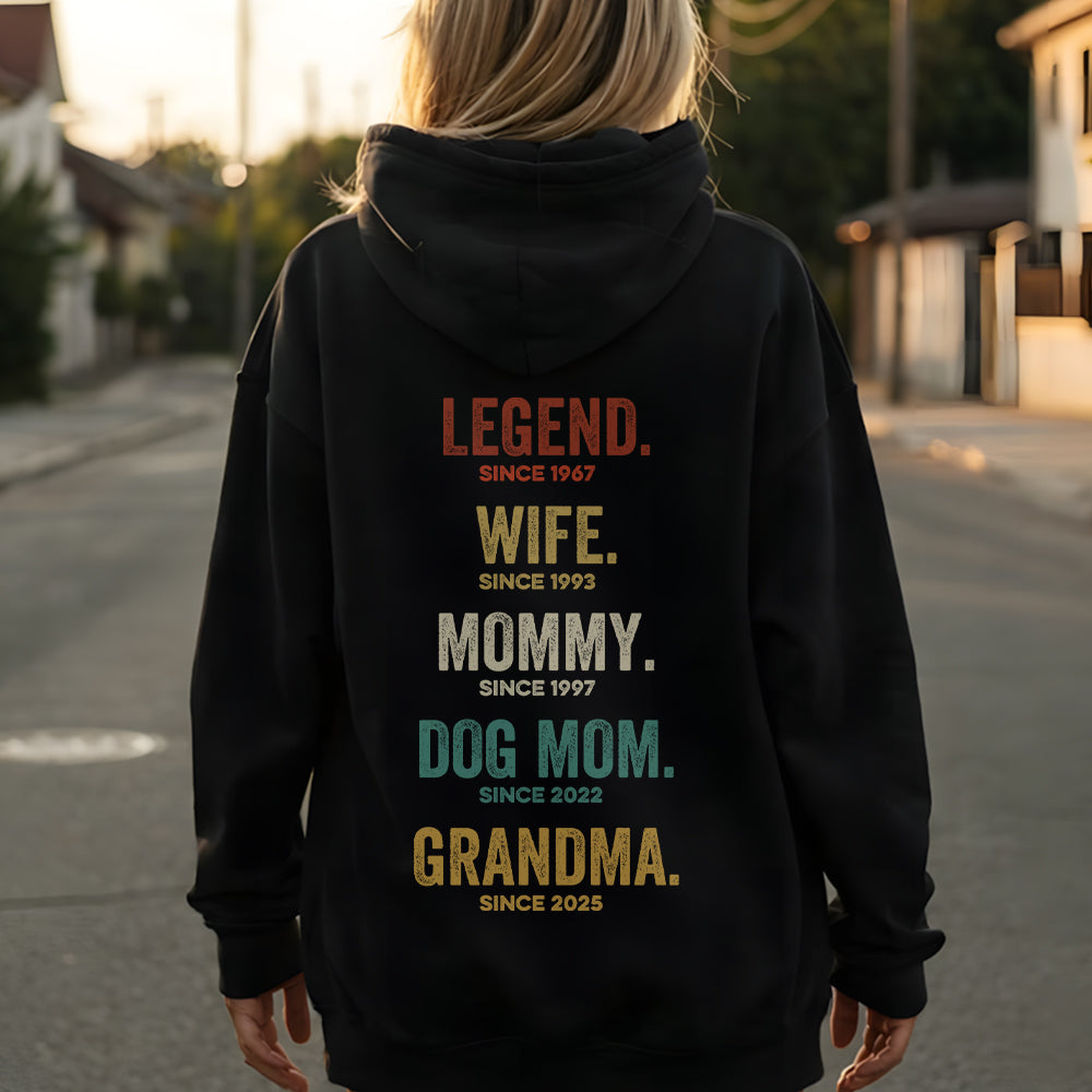Personalized Legend Wife Mommy Dog Mom Shirt Gift For Mom TH10 898747