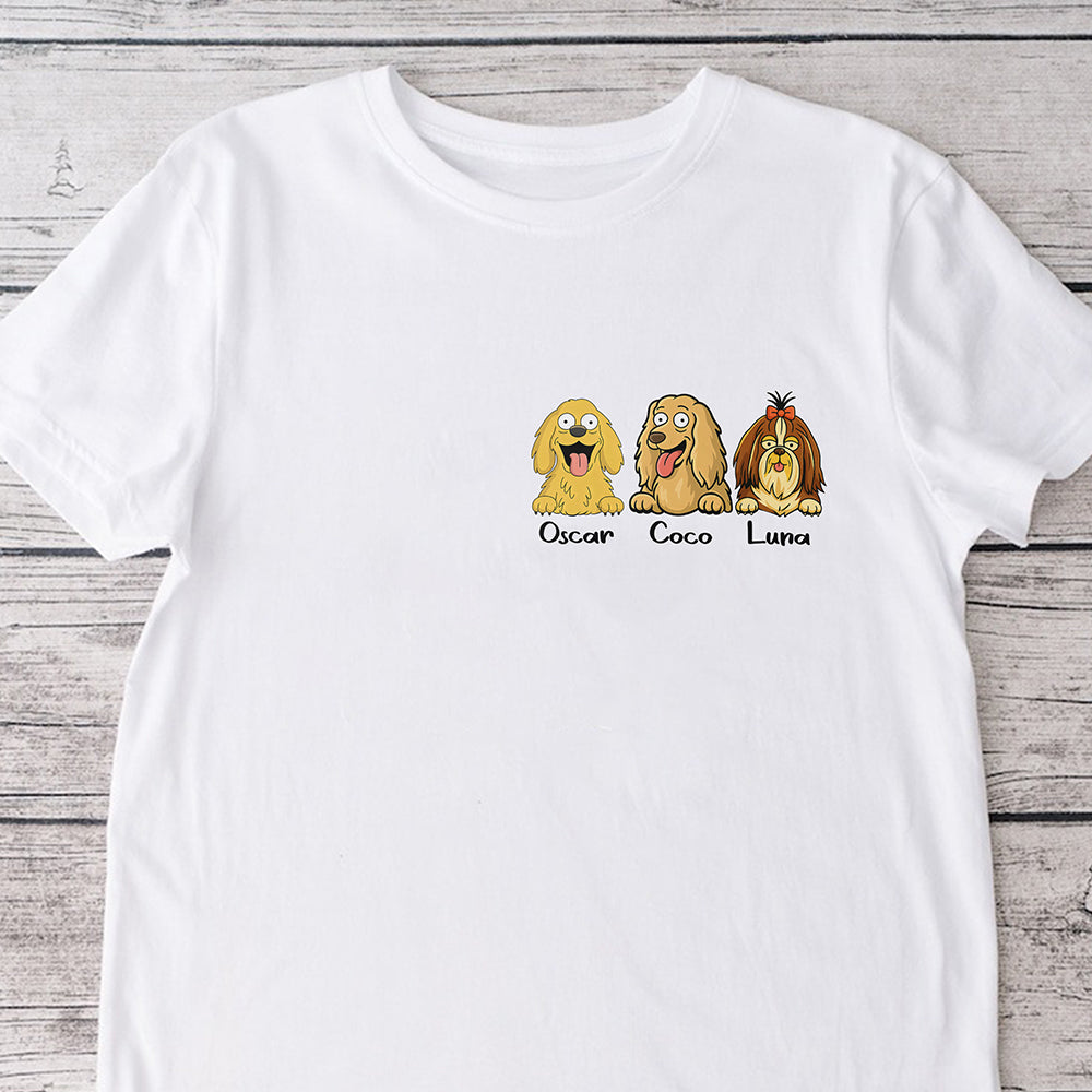 Custom Dog Name Personalized Shirt Gift for Dog Dad Dog Mom CH07 895628