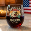 USA 250 Years Wine Glass TH10 894621