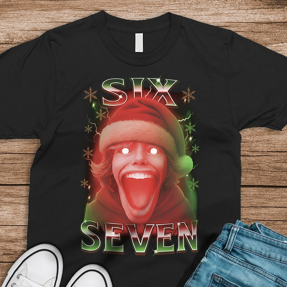 67 Six Seven Christmas Meme The Mason 67 Kid Gen Alpha Slang Dark Shirt HO82 900502
