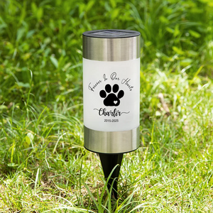 Custom Name This Garden Is Protected By My Dog Solar Garden Light TH10 898033