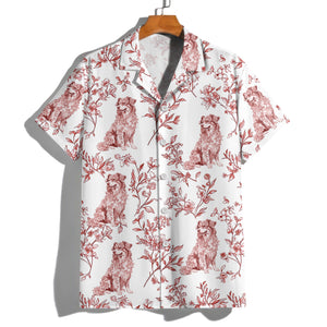 Dog Toile Fabri - Personalized Hawaiian Shirt, Gift For Dog Lover CH07 896076