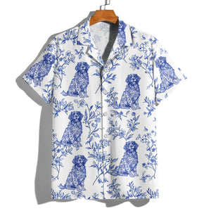 Dog Toile Fabri - Personalized Hawaiian Shirt, Gift For Dog Lover CH07 896076