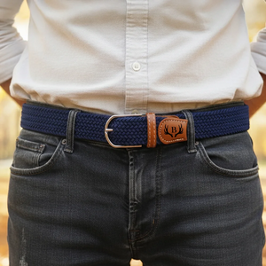 Custom Name Daily Wear Birthday Gift for Men Father Elastic Woven Belt TH10 898243