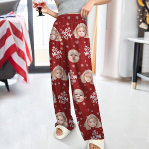 Custom Cute Photo Best Dad Ever Pattern Sweatpants For Family LM32 893691