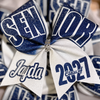 Personalized Name Senior 2027 Cheer Bow - Team Cheer Bows, Graduation Gift LM32 669975
