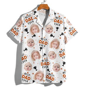 Custom Photo Best Dad Ever Hawaii Shirt TH10 892759
