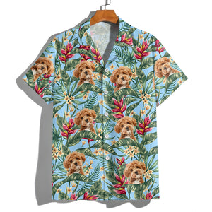 Custom Dog Photo In The Air Hawaii Shirt Gift For Dog Lovers HO82 893838