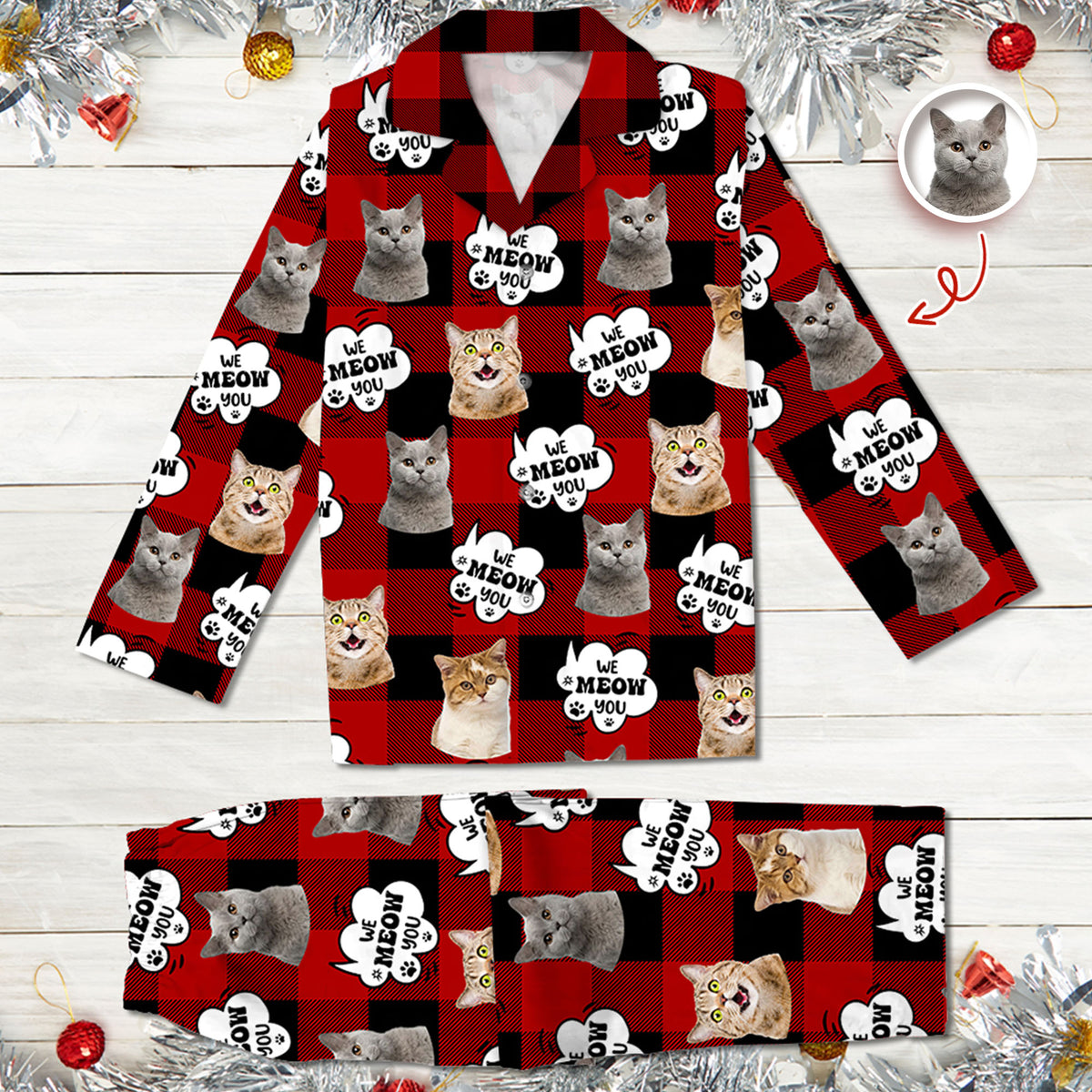 Custom Photo I'm A Cat Person Personalized Pajamas Gift For Cat Lovers HO82 894390