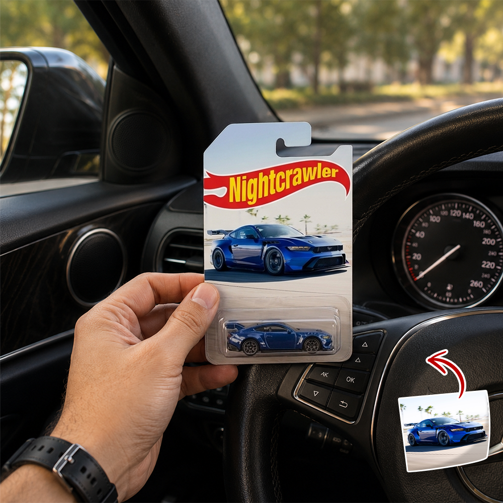 Custom Car Photo Wheels - Personalized Gift for Car Lovers TH10 170049