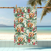 Custom Hawaii In The Air Face Dog Photo Beach Towel HO82 894008
