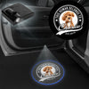 Custom Photo Human Belongs To Dog Cat Pet Car Door Projector Light HO82 894356