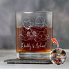 Custom Photo Daddy & Kids Portrait Rock Glass- Personalized Father’s Day Gift LM32 899999