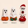 Funny Adult Naughty Spooky Crochet Ghost Halloween Decor, Christmas Decor LM32 670027