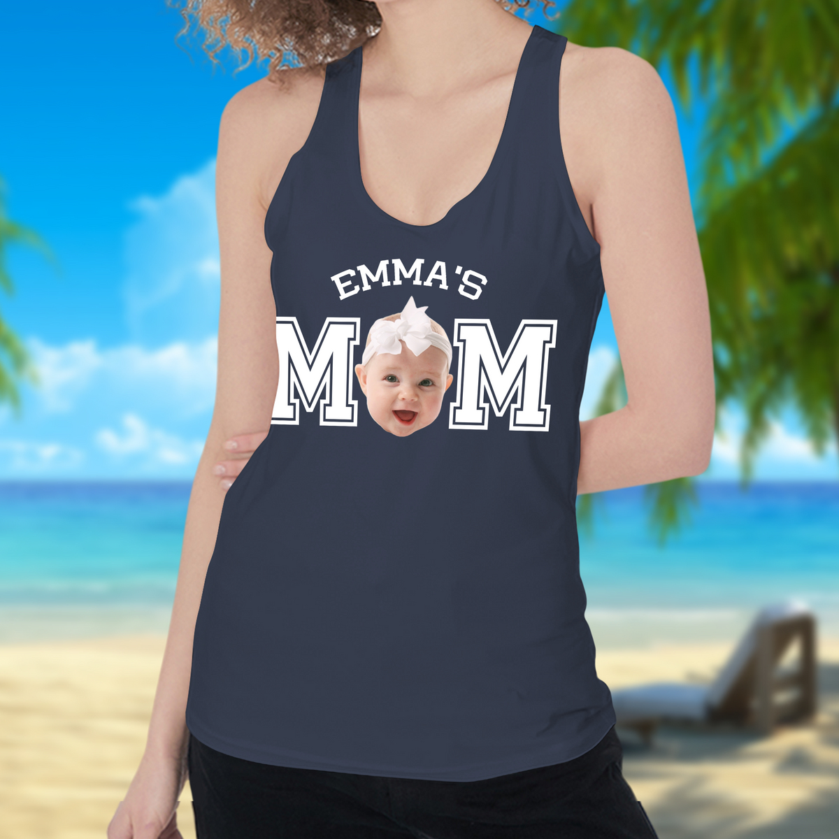 Custom Kid Photo And Name Tanktop TH10 894073