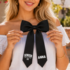 Personalized Custom Name On Ribbon Hair Bow For Senior TH10 170883