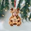 Custom Photo Baby's First Christmas Acrylic Ornament HA75 921902