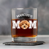 Custom Photo Dog Cat - Dad Mom Whiskey Glass HA75 892456