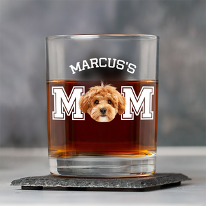 Custom Photo Dog Cat - Dad Mom Whiskey Glass HA75 892456