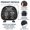Drive Safe Grandpa Daddy We Love You Custom Kid Car Headrest Covers CH07 910088