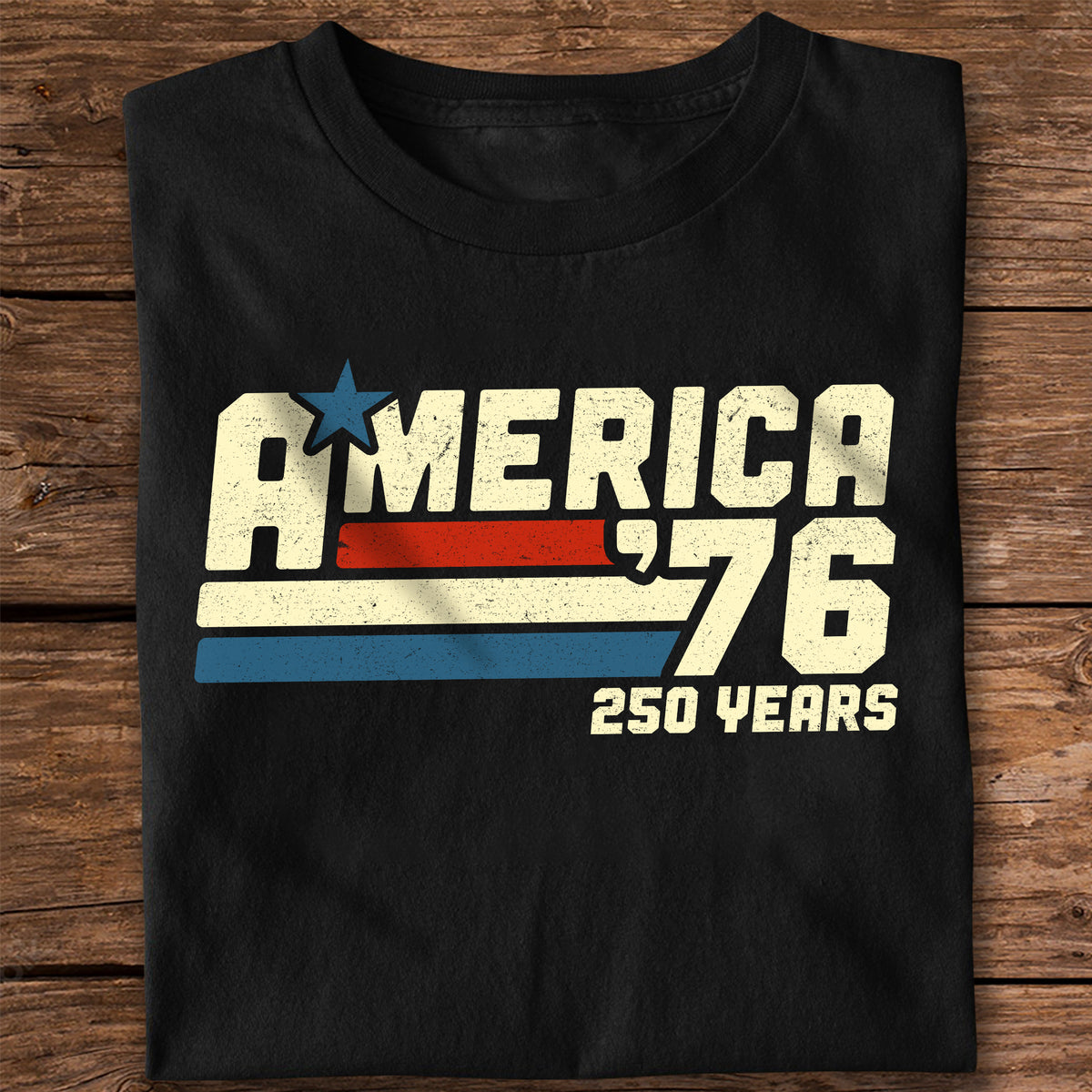 America 76 250 Years Retro Vintage 1776 2026 Patriotic 4th July Dark Shirt HA75 921546