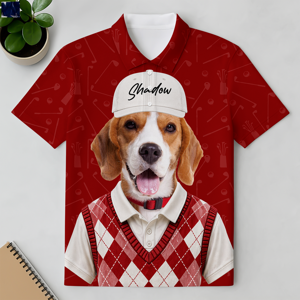 Custom Pet Photo Polo Shirt For Dog Lovers CH07 911420