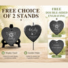 Personalized Engraved Pet Memorial Garden Stone with Stake, Sympathy Gift LM32 669531