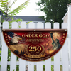 Personalized One Nation Under God 250th Anniversary  Non-Pleated Fan Flag LM32 669259