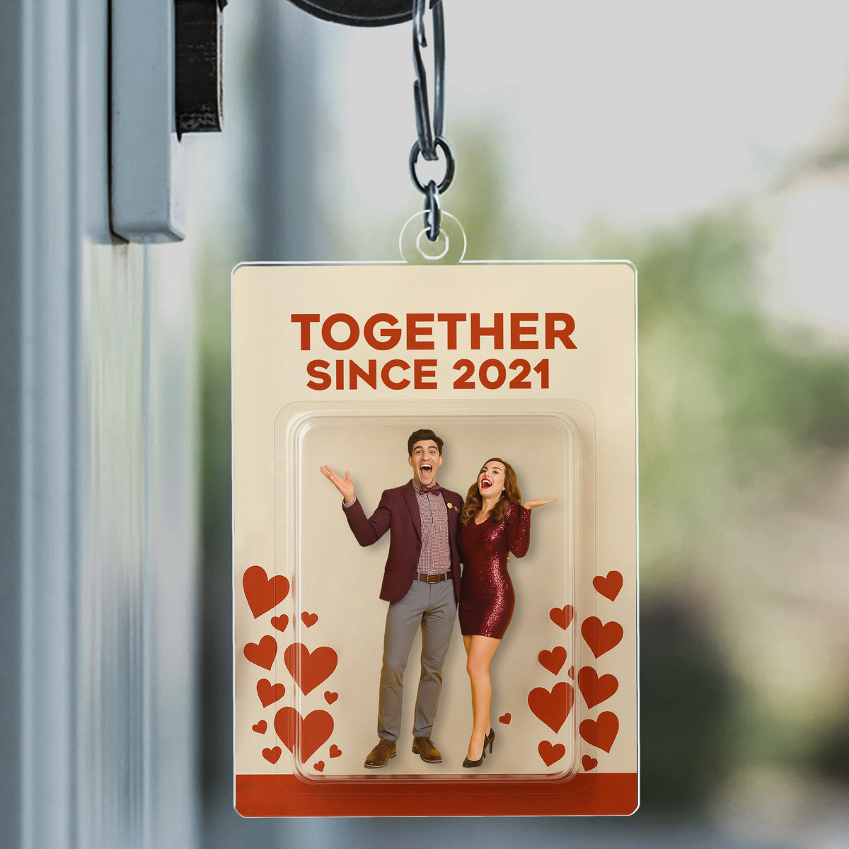 Custom Photo A Lifetime Of Love - Couple Acrylic Keychain HO82 893916