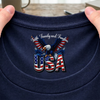 Faith, Family & Freedom 250th Anniversary of America Neck Print Shirt CH07 910908