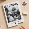 Custom Photo Best Dad Ever Personalized Building Block Father's Day Gift for Dad from Kids HA75 921496