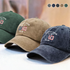 Custom Name My Favorite People Call Me Grandpa Washed Denim Baseball Cap TH10 169443