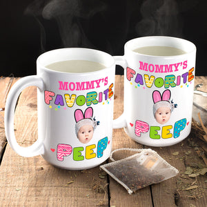 Custom Photo Favorite Peep For Easter Day Mug TH10 892437