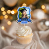 Custom Photo Class of 2026 Cupcake Toppers Graduation Party Decor Gift CH07 895334