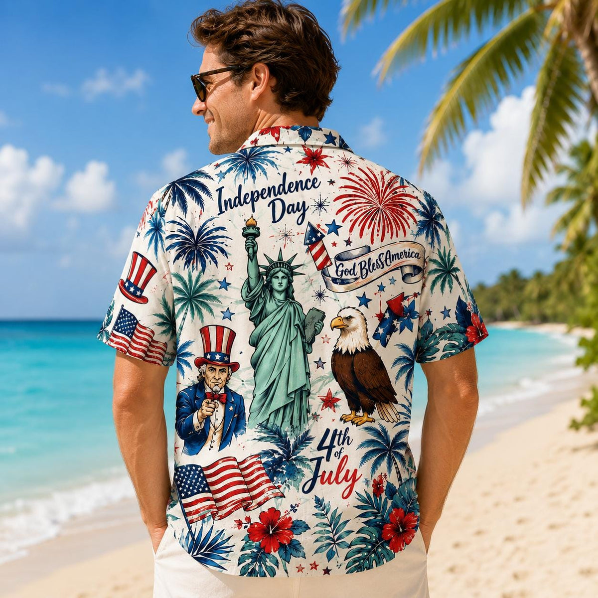 250 Years of America Celebration Hawaiian Shirt, Independence Day Gift CH07 911764