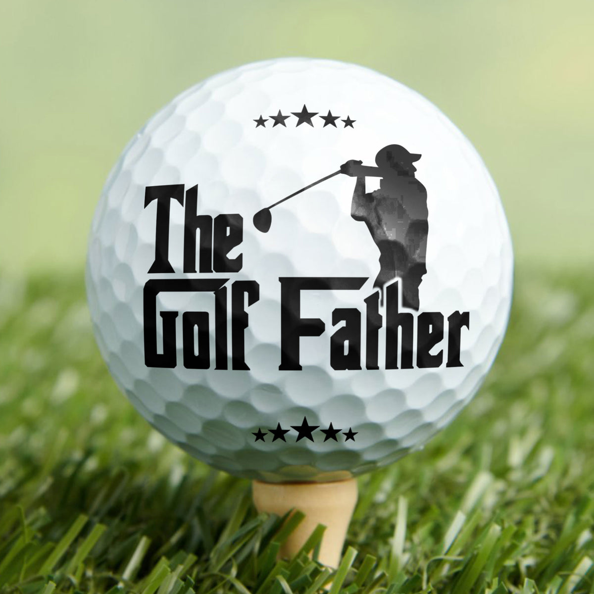 Custom Photo The Goft Father Golf Ball For Sport Player LM32 893475