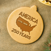 250 Years America Anniversary 250th Independence Cookie Stamp HO82 900656
