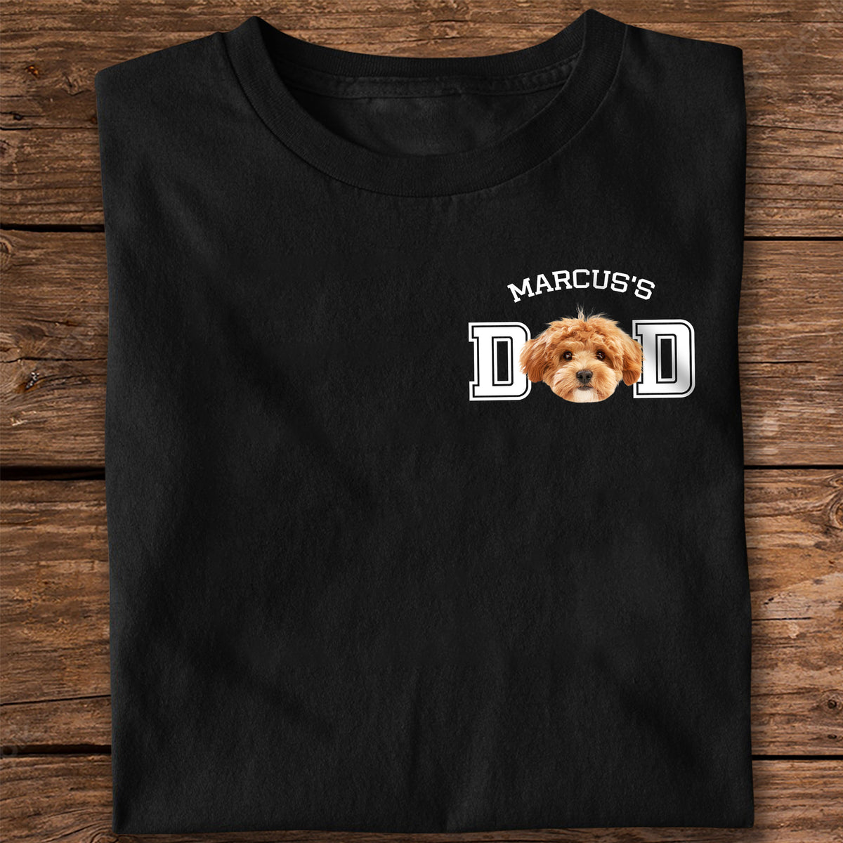 Custom Photo & Name Dog Dad, Dog Mom, Cat Dad, Cat Mom Shirt Gift For Dad HA75 892592