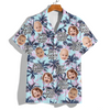 Custom Photo Best Dad Ever Tropical Pattern Hawaiian Shirt - Personalized Gift for Dad CH07 911568