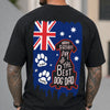 Personalized Happy Father's Day To Best Dog Dad Australia Flag Comfort Back Shirt TH10 170215