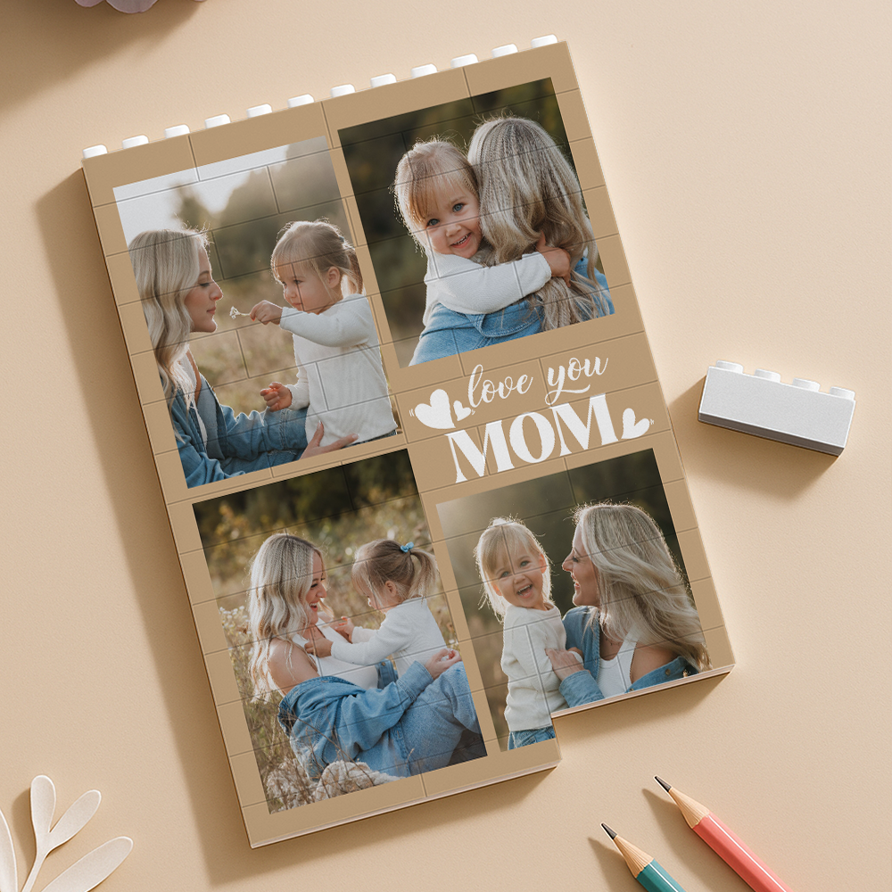 Custom Photo Custom Love You Dad/Mom Building Block CH07 910730