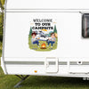 Personalized Welcome To Our Campsite RV Decal Sticker For Camper TH10 170349